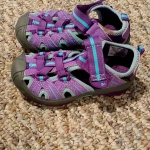 Merrell little girls sandals